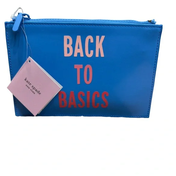 Kate Spade Back to Basics Pencil Pouch NWT - Picture 3 of 5